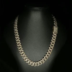 Iced Out 17mm Cuban Chain